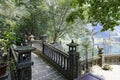 Bridge to paradise Island - TrÃÂ ng An, Vietnam